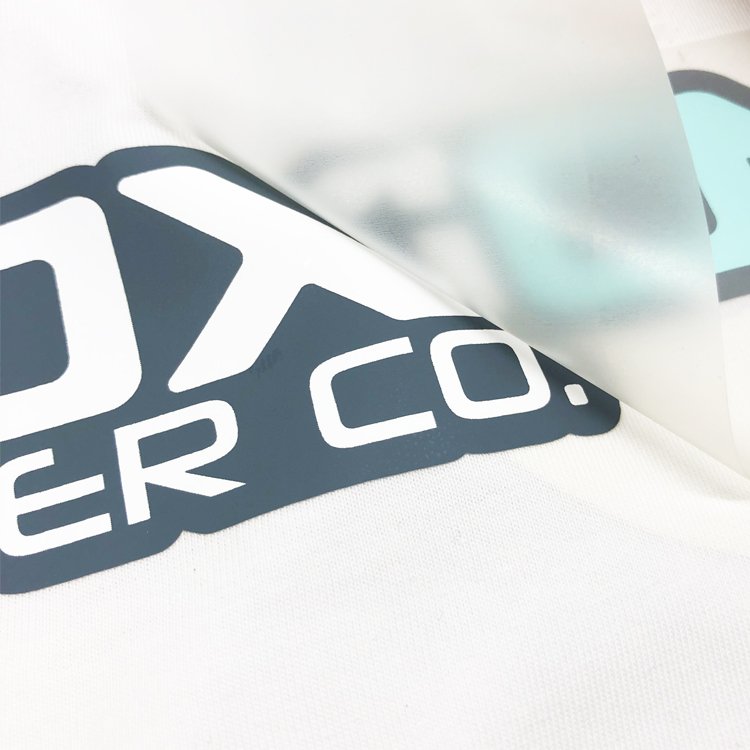 Heat Transfer Tagless Labels Custom Screen Printed Logo Heat Transfers Printing For Garment