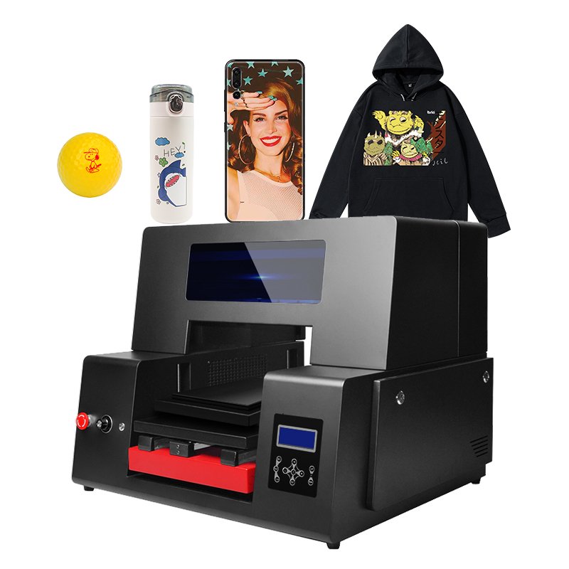 A3 a4 xp600 double head 3d uv cmyk wv sticker transfer label printer for paper