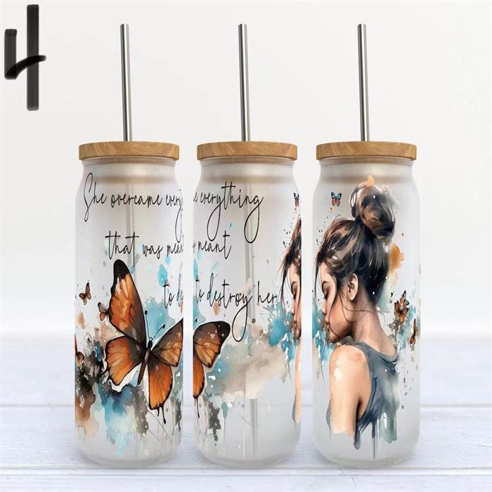 Customized Uv Dtf Cup with Cold Pack Transfer Preparation Printing Heat Transfer Design Sticker Screen Printing Transfer Cup Lab