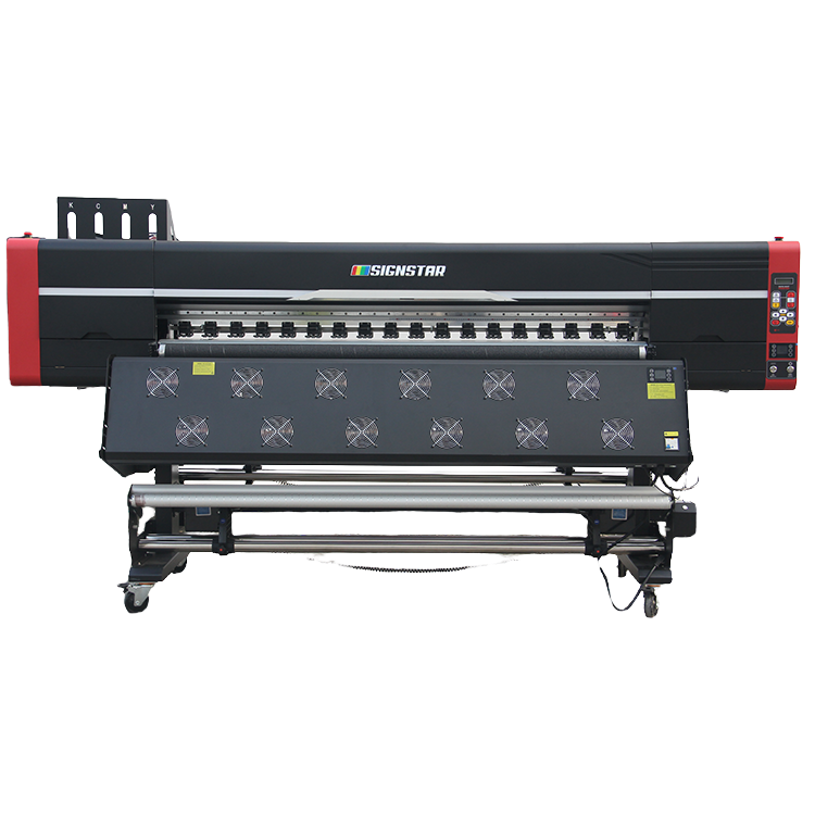 1.8m sublimation textile printer 4pcs print heads for i3200 A1 high-precision high-speed sublimation printer for polyester