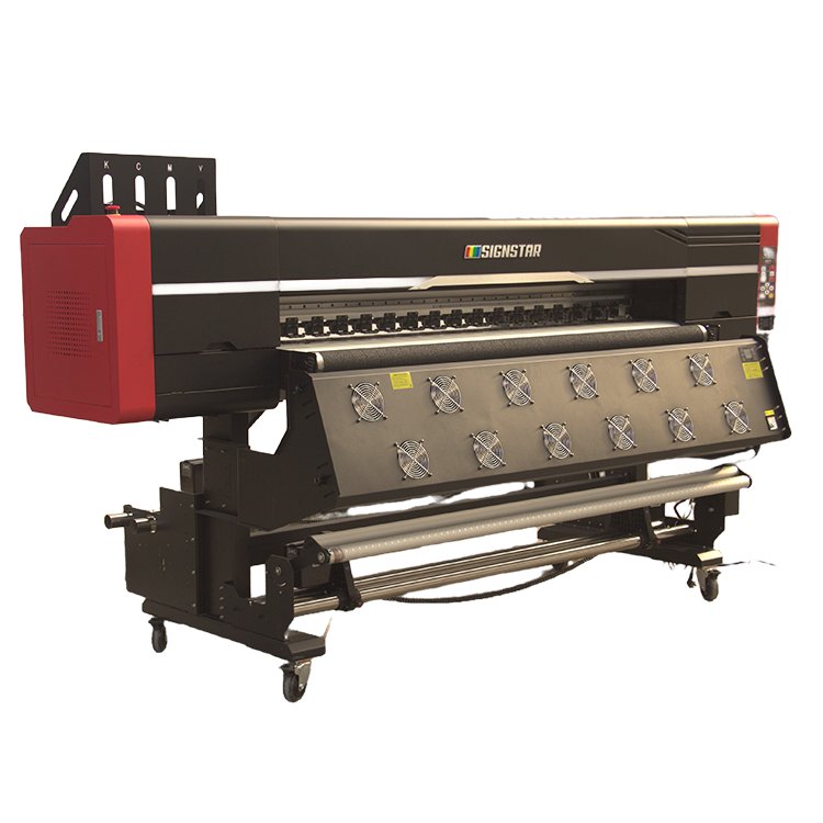 1.8m sublimation textile printer 4pcs print heads for i3200 A1 high-precision high-speed sublimation printer for polyester