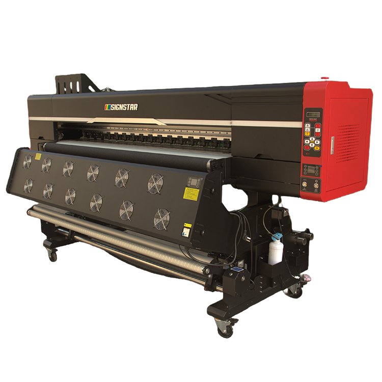 1.8m sublimation textile printer 4pcs print heads for i3200 A1 high-precision high-speed sublimation printer for polyester