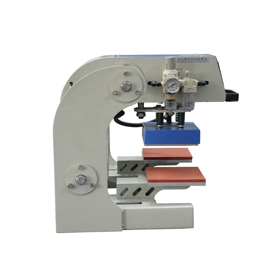 Small portable 20x30cm heat press machine pneumatic air flatbed underwear/bra logo/label film transfer sublimation