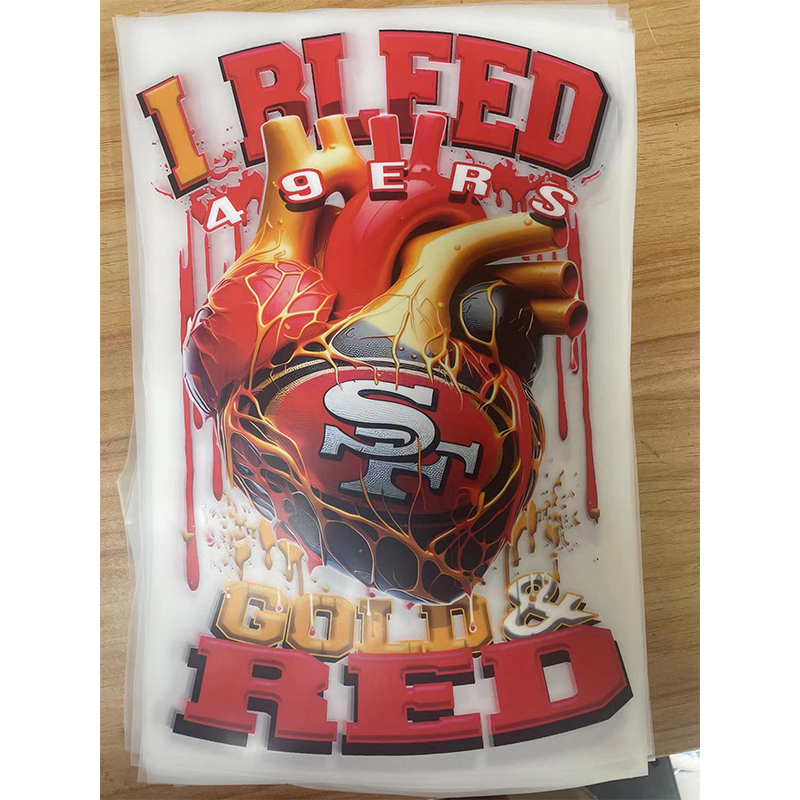 High quality heat transfers dtf vinyl sticker heat transfer logo heat transfers printing for t shirts