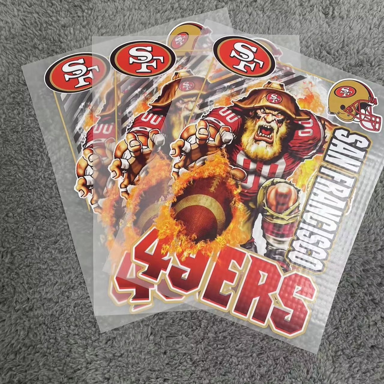 Latest design Strong viscosity dtf Heat Transfer Printing Design iron On Printable Vinyl Transfer plastisol Heat Press Sticker