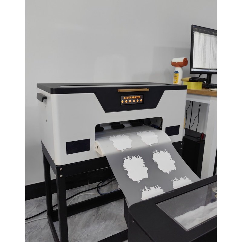 Haolic 13inch T-shirt Small Business XP600 DTF Printing Machine A3 Heat Transfer Printing Pet Film DTG Pink DTF Printer XP600
