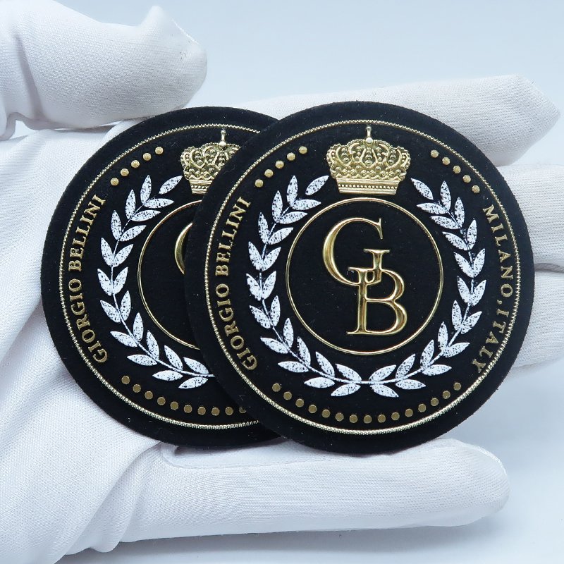 custom printed heat transfer tpu logo rubber labels for clothing