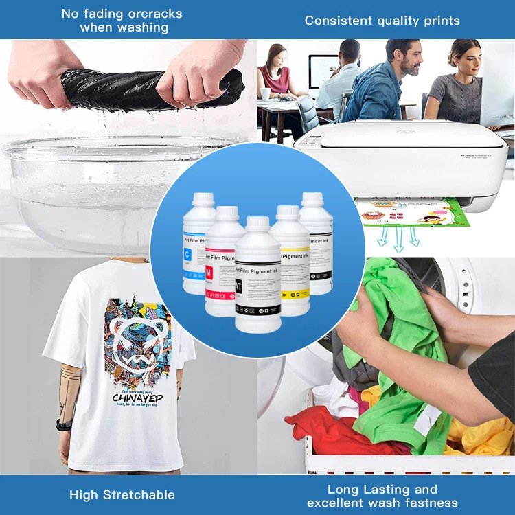 digital dtf A3 A4 30cm desktop roll size dtf Multifunctional Inkjet printer printing machine for 30cm pet film transfer printing