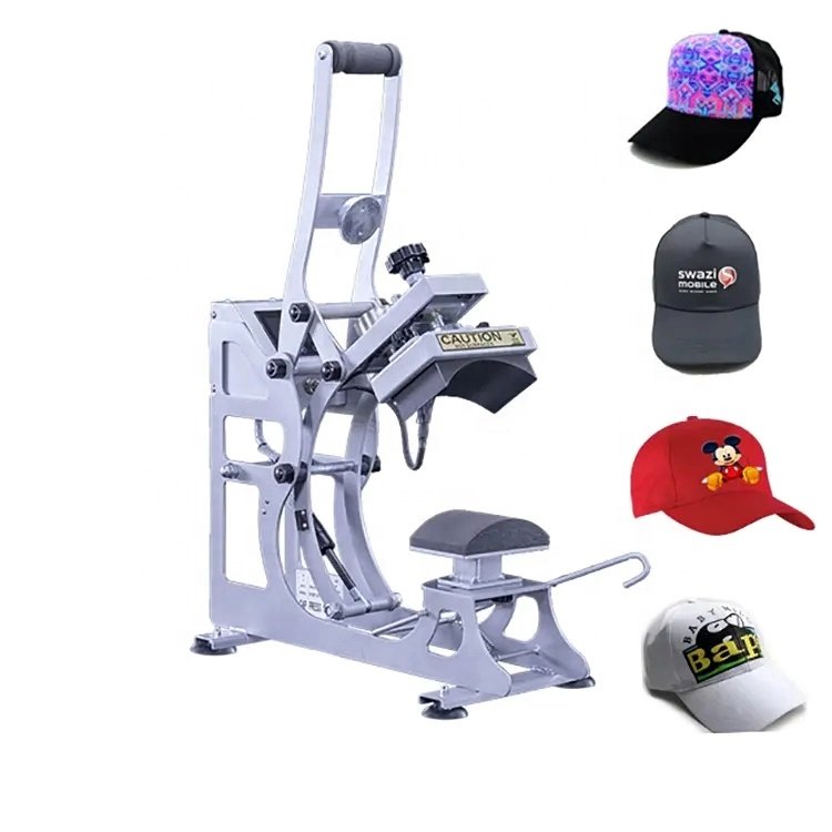 Wholesale 2 in 1 Automatic Open Multifunctional T-shirt Transfer Printing Heat Press Machines for Caps
