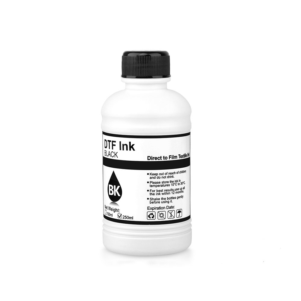 Ocinkjet 250Ml PET Transfer Film Printing Textile White DTF PET Ink For Epson DX5 5113 L1800 L805 DTG Printers