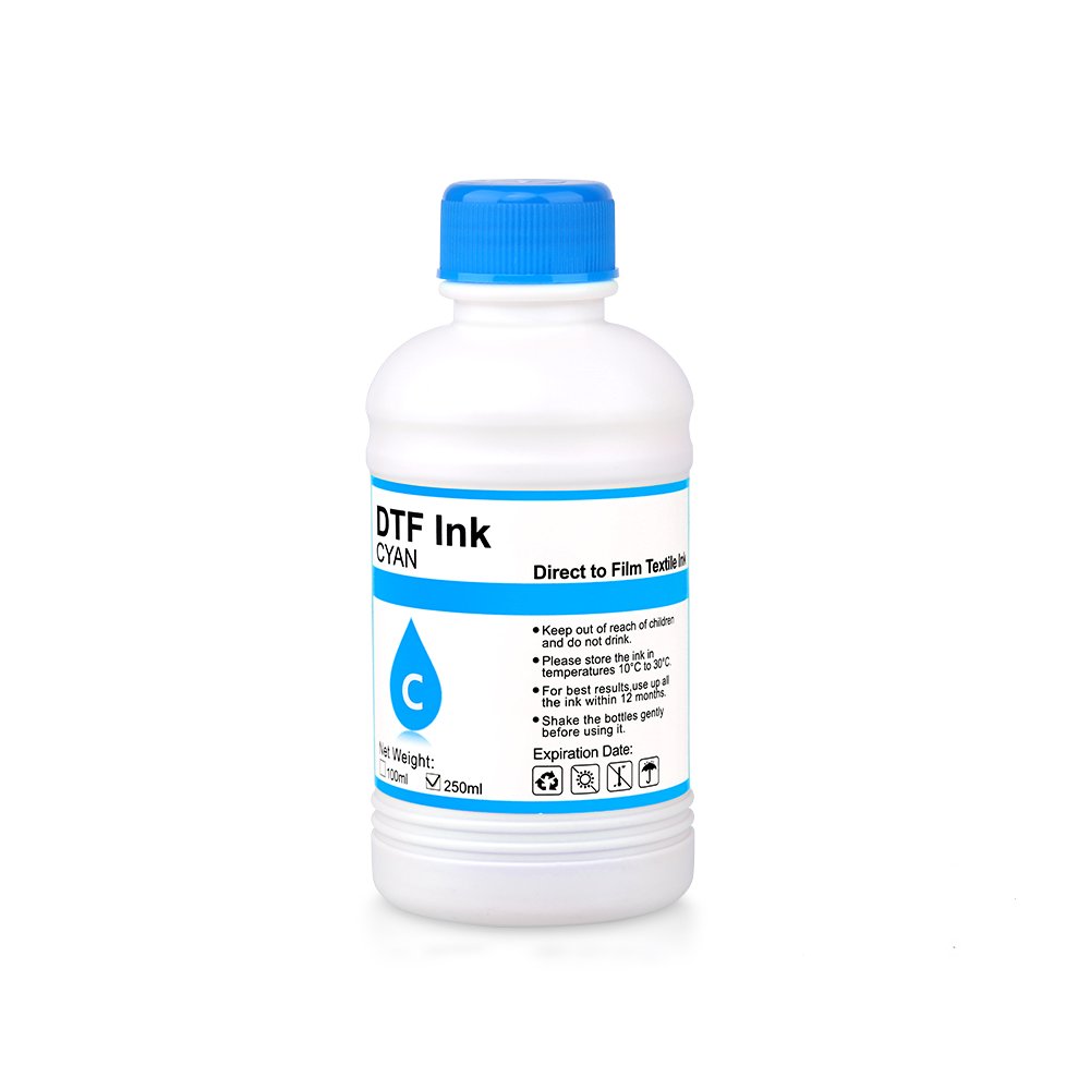 Ocinkjet 250Ml PET Transfer Film Printing Textile White DTF PET Ink For Epson DX5 5113 L1800 L805 DTG Printers