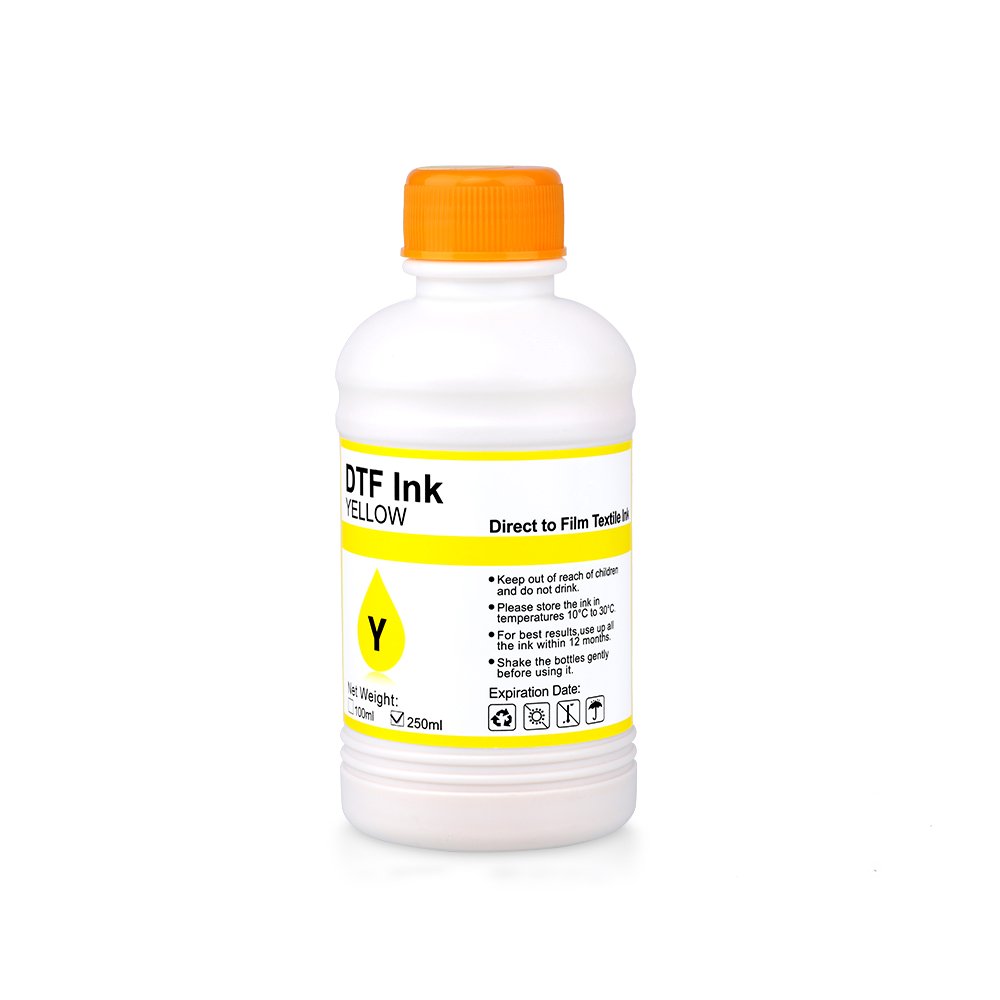Ocinkjet 250Ml PET Transfer Film Printing Textile White DTF PET Ink For Epson DX5 5113 L1800 L805 DTG Printers