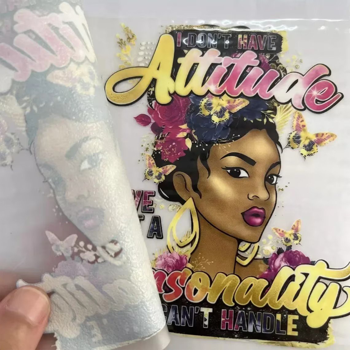 personalised logo anime stickers heat transfer garment labels large size transfer vinyl heat press logo print for clothing
