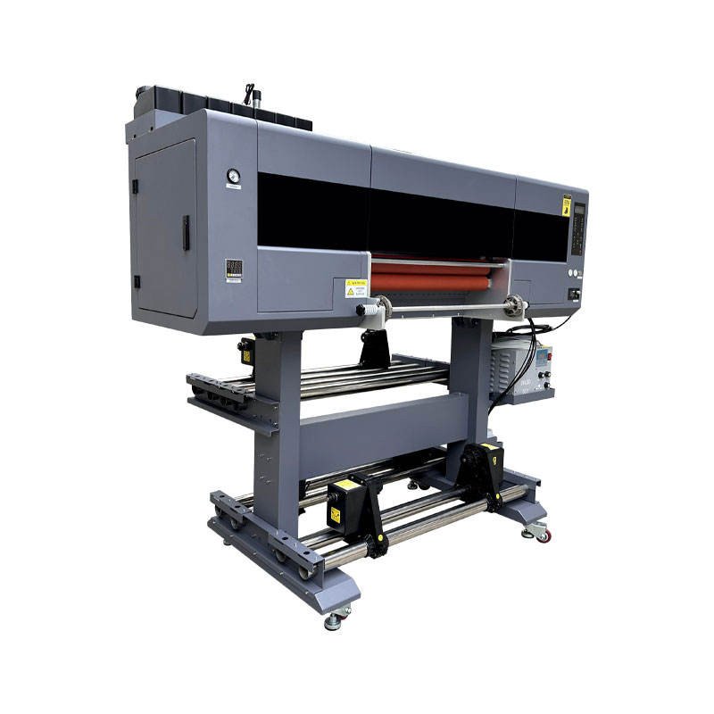 All in 1 UV PET Film Transfer Printing Machine AB Film Laminating 2 in 1 Gold 60cm UV DTF Printer I1600 XP600 I3200 printhead
