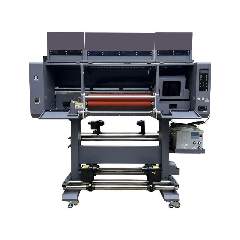 All in 1 UV PET Film Transfer Printing Machine AB Film Laminating 2 in 1 Gold 60cm UV DTF Printer I1600 XP600 I3200 printhead