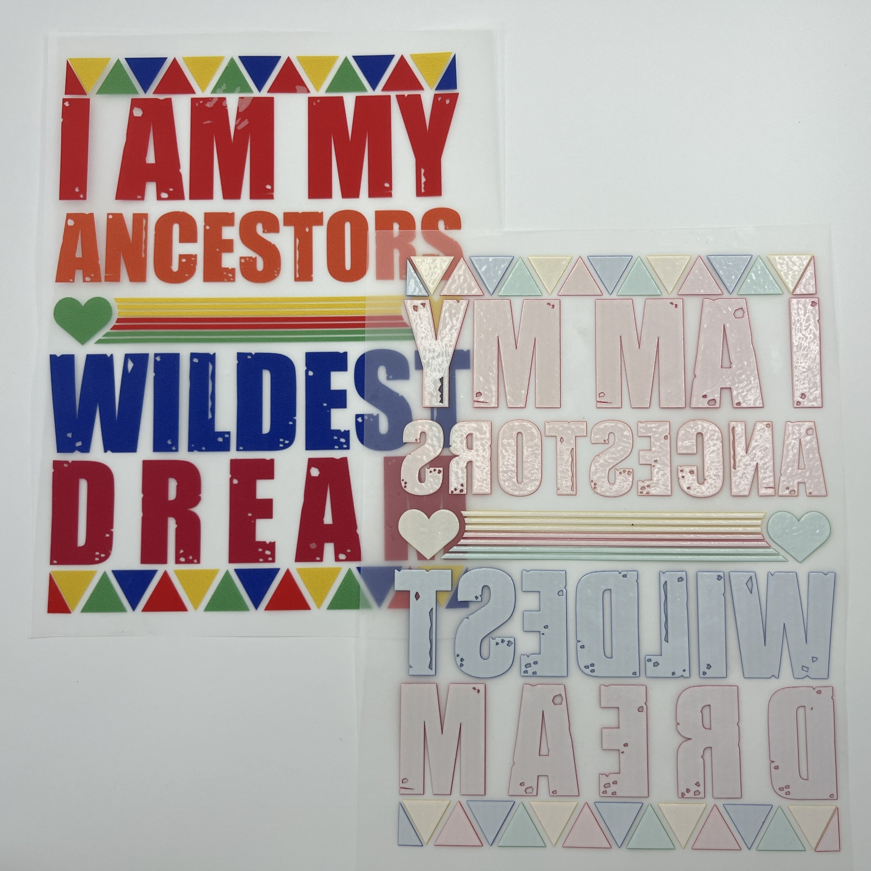 High quality heat press sticker transfer printing custom dtf heat transfers vinyl designs heat transfer printing on t shirt