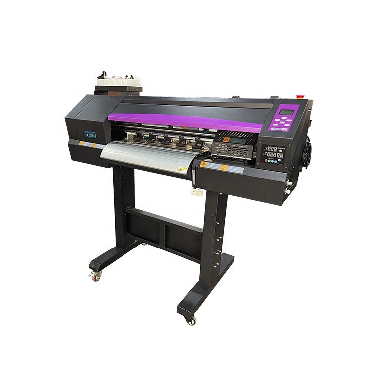 2024 Heyme 60cm size 24 inch Dual i3200 4720 XP600 printhead Pet film transfer DTF printer T-shirt printing Shaking powder