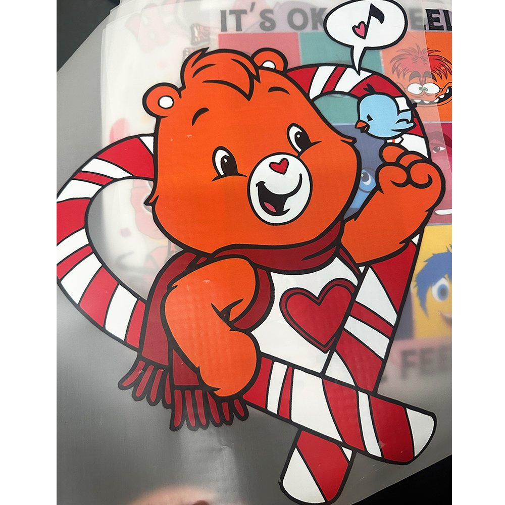 High Quality Heat Transfer Sticker Transfer Printing Brand Design Custom Transfers DTF Stickers For T-Shirts