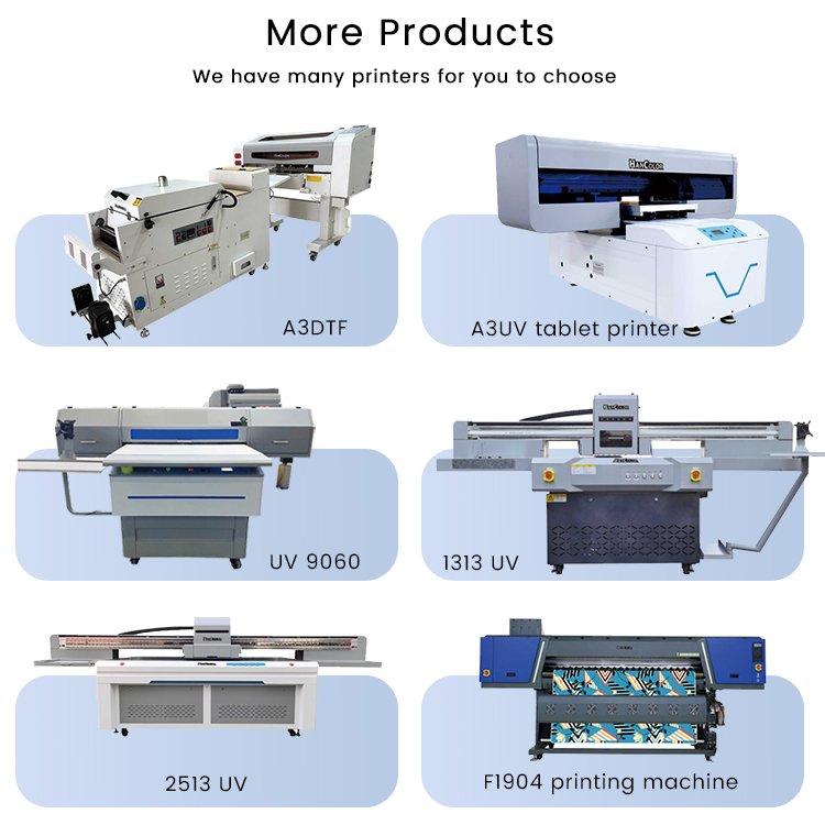 A3 DTF inkjet printer set heat transfer t-shirt printing machine direct to film printer with XP600 print head