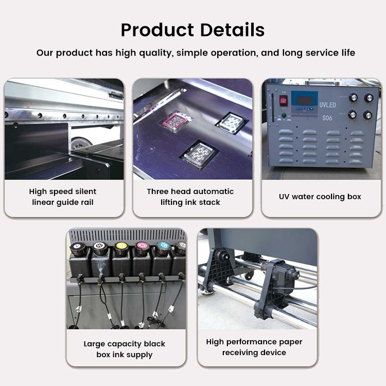 A3 DTF inkjet printer set heat transfer t-shirt printing machine direct to film printer with XP600 print head