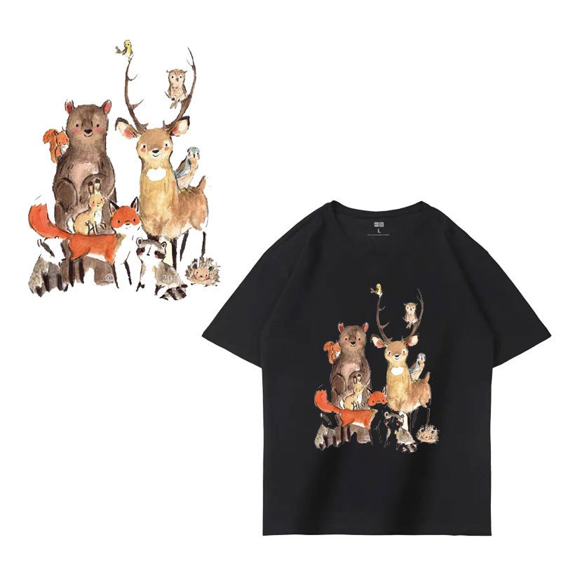2023 new custom fun cartoon pattern heat transfer