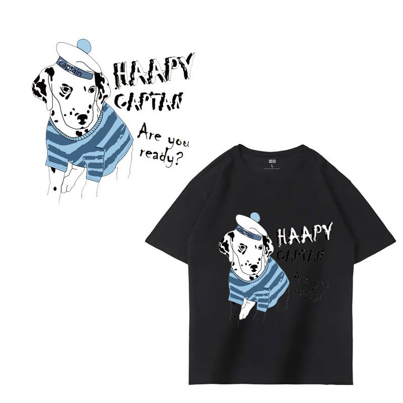 2023 new custom fun cartoon pattern heat transfer