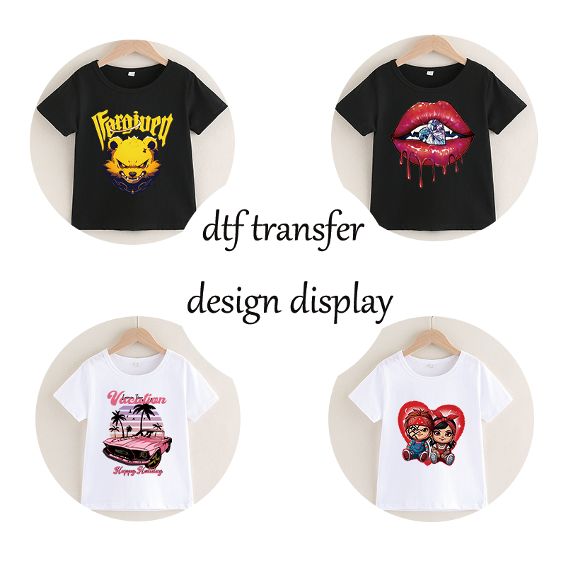 2023 new custom fun cartoon pattern heat transfer