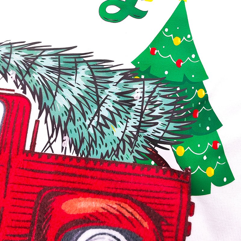 EYD Tiny Merry Christmas Patch Iron On Chenille Embroidery Custom Patch 3d Print T Shirt Heat Transfer Dtf Logo Sticker