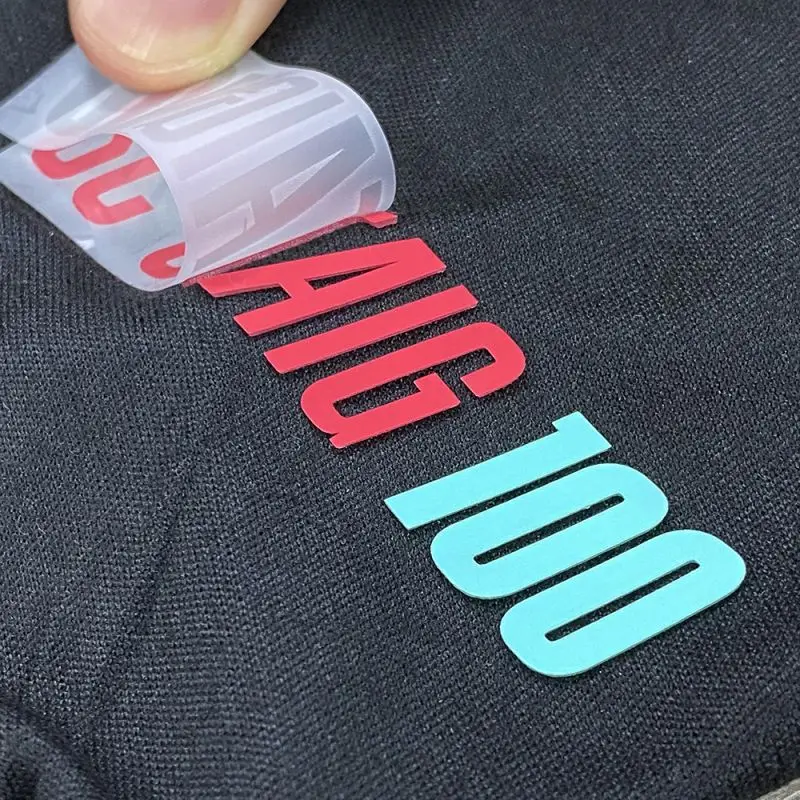 High Quality Custom Design pvc machine label silicone heat transfer 3d silicone heat transfer label for tshirts