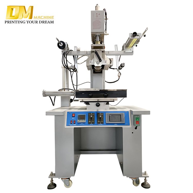 Factory hot sale customized logo cosmetic bottle heat transfer printing machine for glass bottle