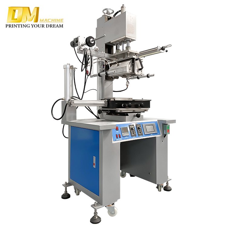 Factory hot sale customized logo cosmetic bottle heat transfer printing machine for glass bottle