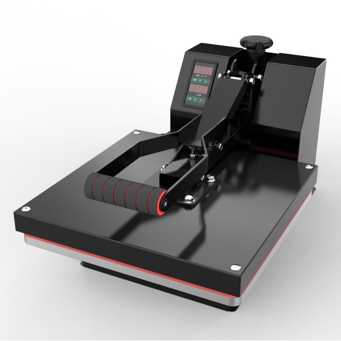 LIXIN hot sales Shake head high pressure cloth T-shirt flatbed hot-thermal transfer printing heat press machine