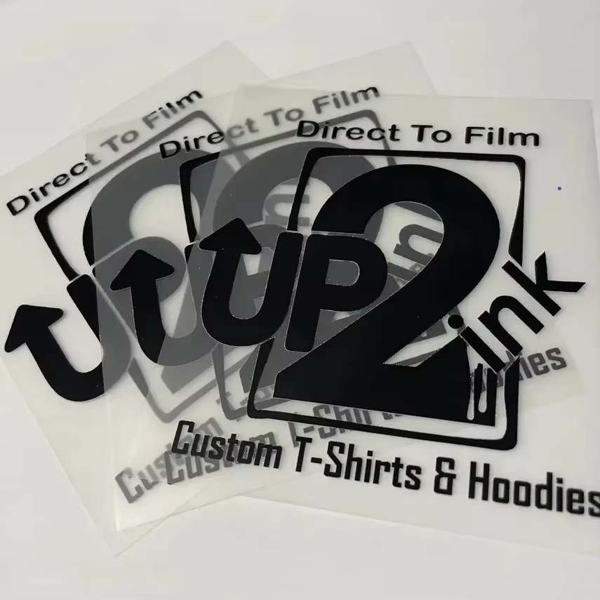 Custom Screen print thin Matte Clear Film Screen Print Heat Dtf Transfer Film Heat Transfers For T-shirts