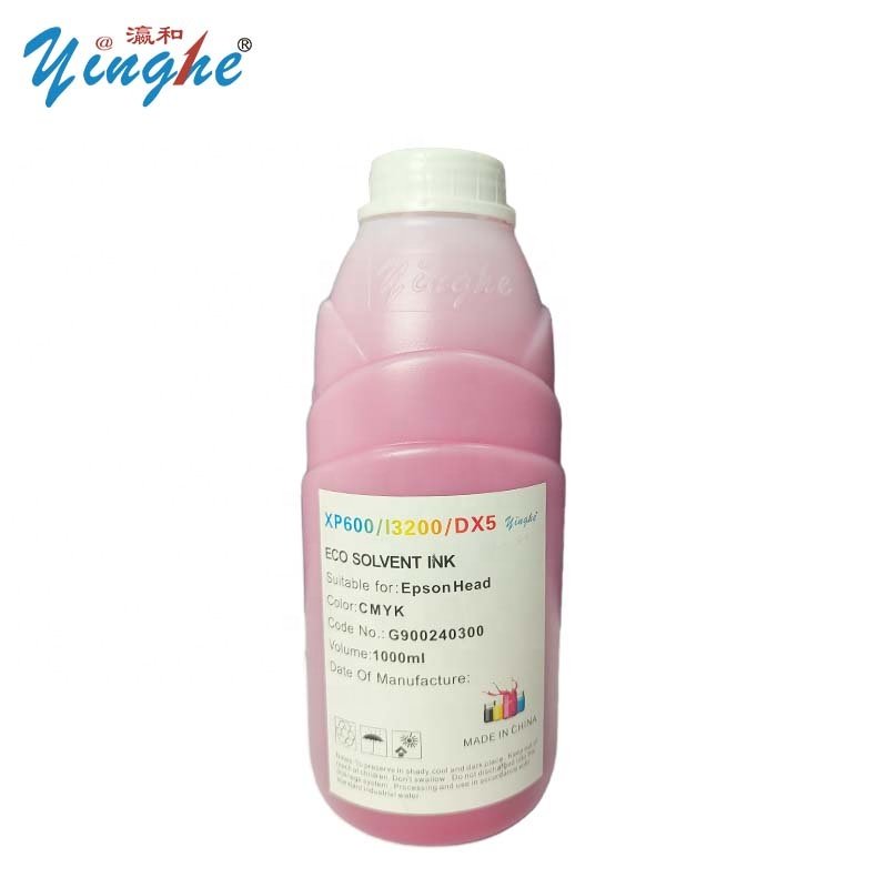 Yinghe Eco Solvent/ Sublimation / UV / Dtf Printer Machine Inks Xp600 /dx5/i3200 Ink Heat transfer Ink