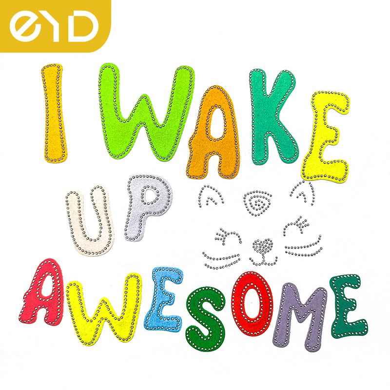 EYD Heat Transfers Customized DTF Printing Service Colorful Logo Custom Heat Transfer Vinyl Designs For T-Shirts