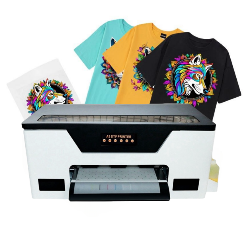 A3 dtf inkjet printer for t-shirt dtf printing dtf printer transfer