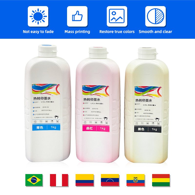 Hot Sublimation Ink for Xp600 Dx5 Dx7 I3200-A1 Printhead for Transfer Printing