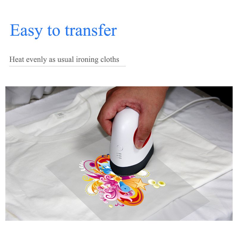 Small Mini Handheld Simple Heat Press Machine for Hat Short Sleeve Pattern Heat Transfer Printing