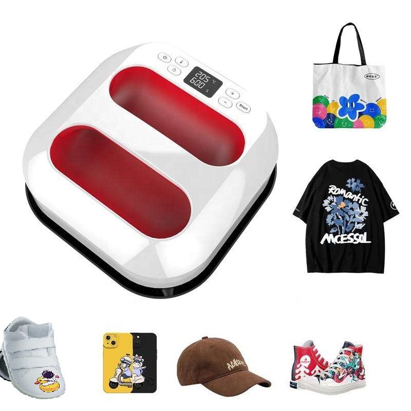 Hot Sale Small Iron 22.5*22.5cm 9*9inches Portable Heat Press Machine for T-shirts Diy Logo Heat Transfer Printing