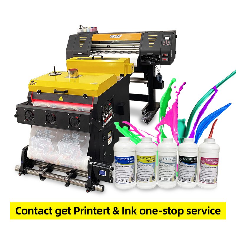 dual xp600 cheap dtf printer 60 cm l1800 printer t-shirt dtf printing machine