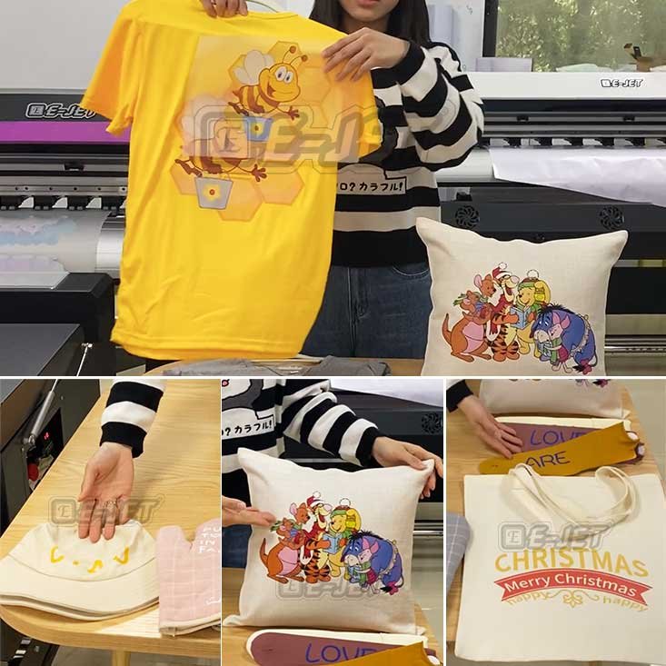 dual xp600 cheap dtf printer 60 cm l1800 printer t-shirt dtf printing machine