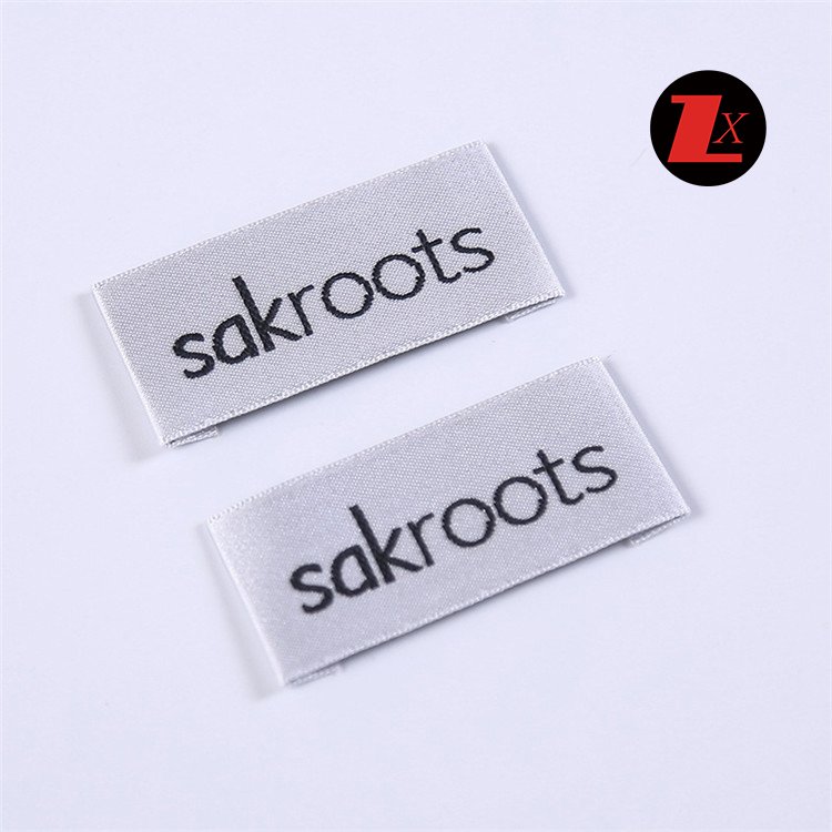 Low MOQ Custom Wholesale New Design Brand Name clothing accessories clothing tags labels woven label tag