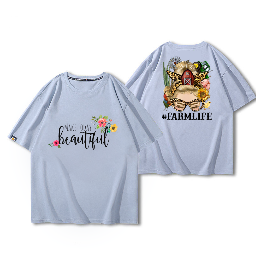 Yunshang Wholesale Custom dtf transfers screen print transfer DTF heat transfer stickers for t-shirt