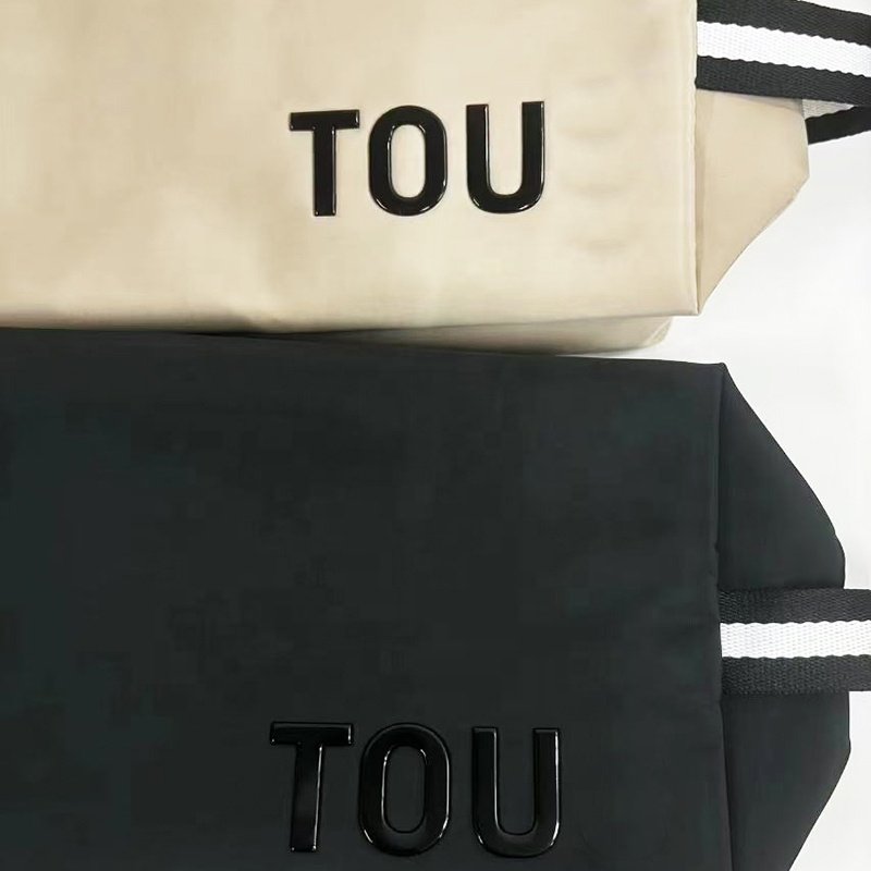 Custom high-end clothing tags 3D Heat transfer printing high-frequency TPU PVC brand sticker Hot Fix Adhesive Patch for leather
