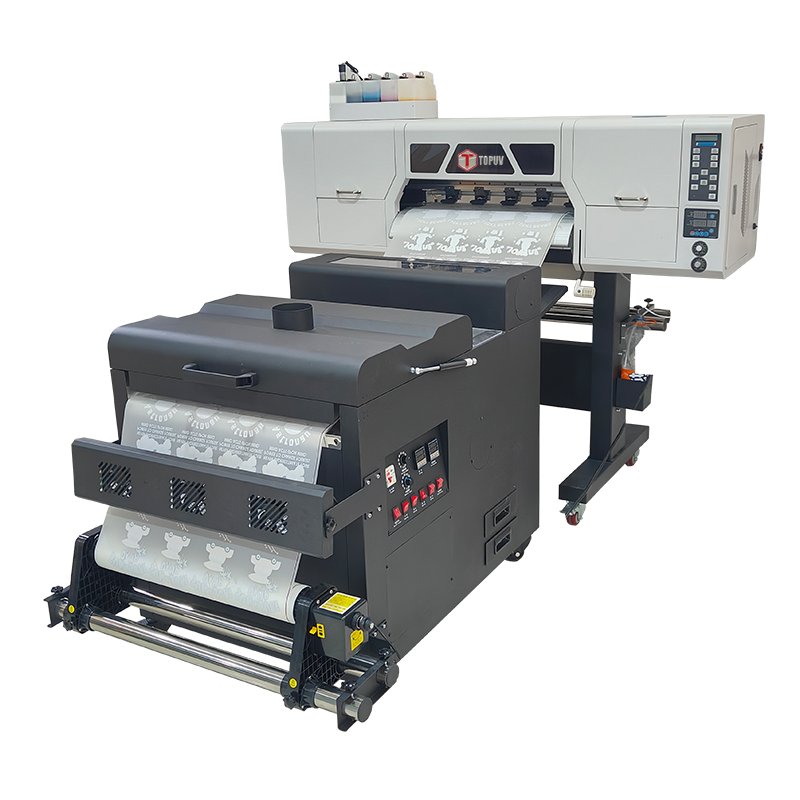 Topuv DTF 24\" ST600 Heat Transfer Printing Ink Machine Textile DTF Printer for Tee Shirt Top UV DTF Printer Rip Packing