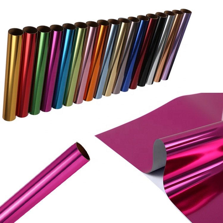 Metallic HTV Heat Transfer Poly Flex Vinyl Wholesale PU Flex for Clothing