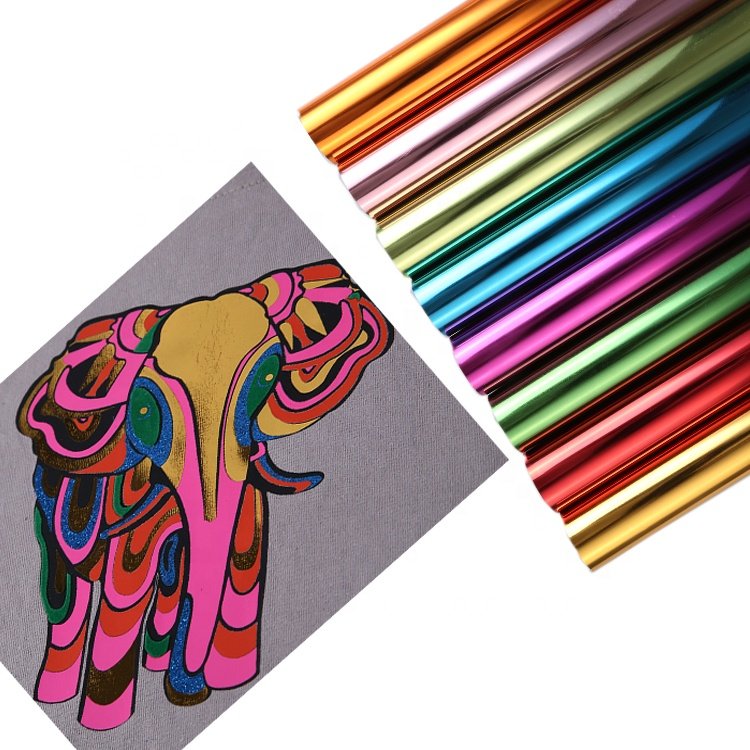 Metallic HTV Heat Transfer Poly Flex Vinyl Wholesale PU Flex for Clothing