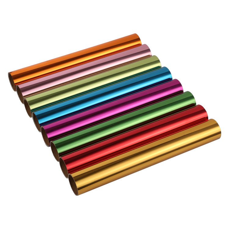 Metallic HTV Heat Transfer Poly Flex Vinyl Wholesale PU Flex for Clothing