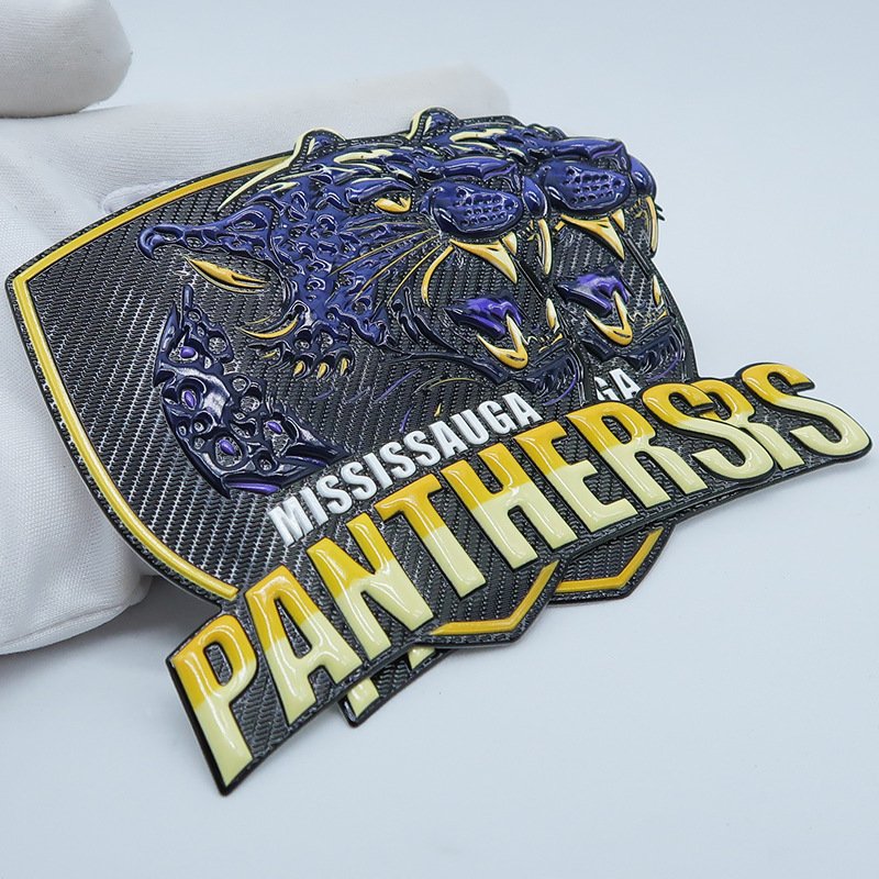 Custom Factory Embossed TPU Patches Heat Transfer Printing of Sustainable Football Team Club Logo
