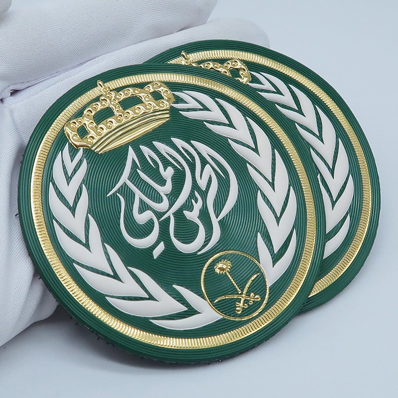 Custom Factory Embossed TPU Patches Heat Transfer Printing of Sustainable Football Team Club Logo